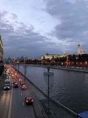 view of the city of moscow