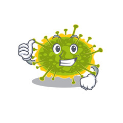 insthoviricetes cartoon character design making OK gesture