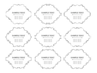 フレーム　飾り枠　飾り罫