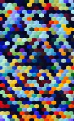 Abstract Colorful Geometrical Artwork,Abstract Graphical Art Background Texture,Modern Conceptual Art