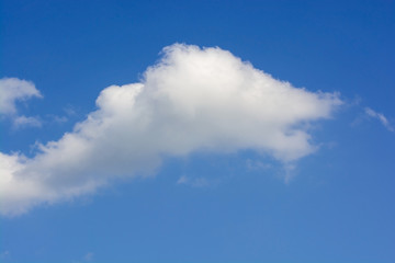 blue sky with clouds