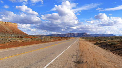 Scenic route through Snow Canyon in Utah - travel photography