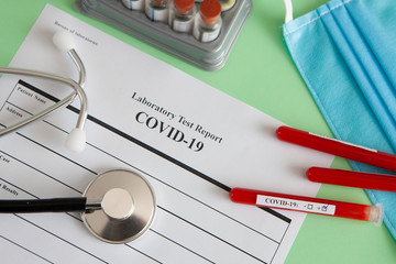 World coronavirus epidemic concept. Pandemic COVID-19, 2019-nKoV. Coronavirus vaccine testing....