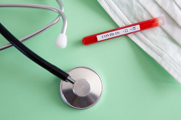 World coronavirus epidemic concept. Pandemic COVID-19, 2019-nKoV. Coronavirus vaccine testing....