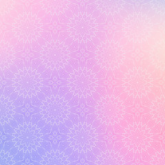 luxury ornamental mandala design background