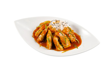 Seafood slices