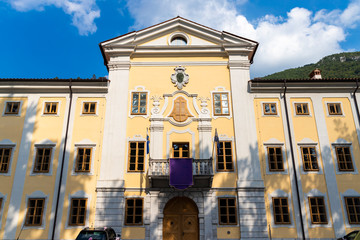 Fototapeta premium Vipava castle, Vipava valley in Gorice region, Slovenia
