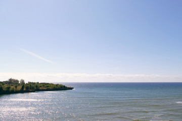 Caribbean ocean from Havana to Cienfuegos
