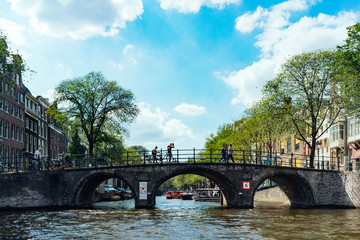 Naklejka premium Amsterdam, Netherlands