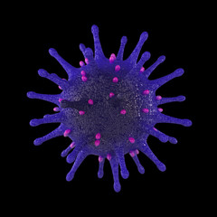 Corona Virus cells globule