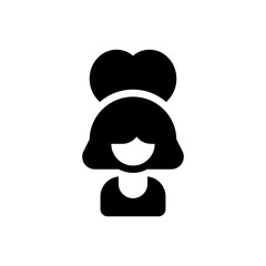 Mother day with love Mom Icon, Logo, Vector