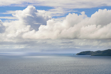 Samana Bay tropical landscape