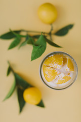 homemade organic lemon preserve