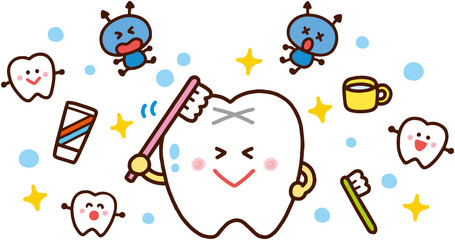 歯を磨きましょう