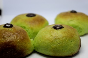 Obraz premium Pandan Bread in our kitchen when Work from Home