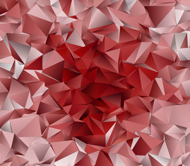 Fototapeta premium Triangular 3d, modern background