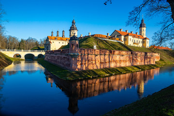 Fototapeta premium View of Nesvizh Castle, Belarus