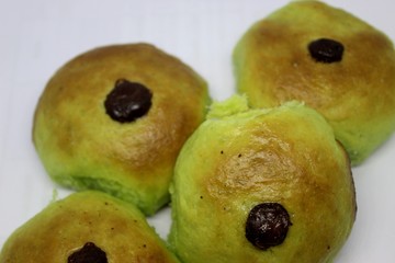 Pandan Bread in our kitchen when Work from Home