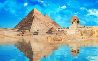 Egypt Cairo - Giza - obrazy, fototapety, plakaty