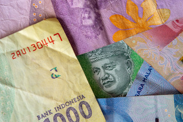 Indonesian Paper Currency Notes