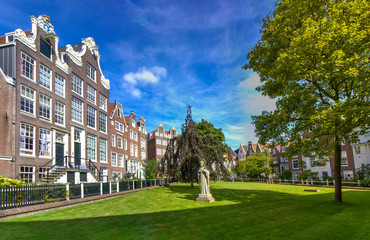 The courtyard in Amsterdam, Netherlands