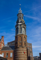 Fototapeta na wymiar Church in center of Amsterdam, Netherlands