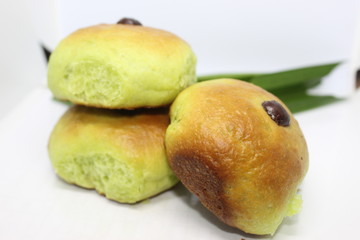 Pandan Bread in our kitchen when Work from Home