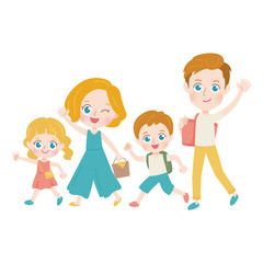 cute type blonde family_summer2