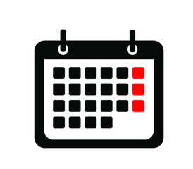 calendar symbol, calender vector icon