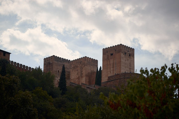 Fototapeta na wymiar Visit to the surroundings of the Alhambra, Grenade, Spain