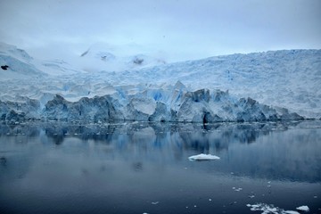 Paradise Bay Reflection , Antarctica 