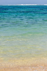 Sandy beach in Bali, Indonesia