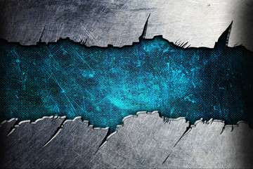 crack metal  template