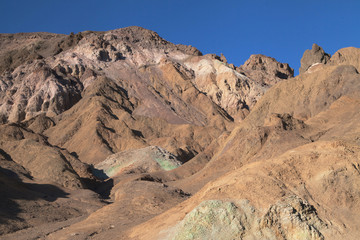 Colorful Hillside at Artist's Palette in Death Valley