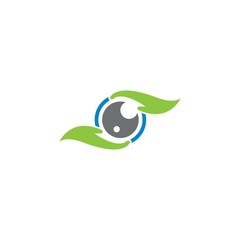 Eye logo vector