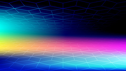 Abstract light and shade creative background. Vector illustration.