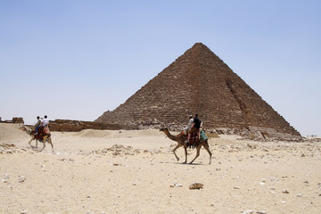 
Pyramids of Giza in Egypt - obrazy, fototapety, plakaty
