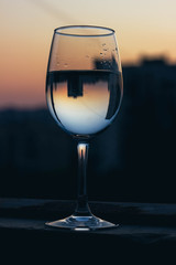 glass of water