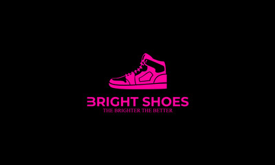 Shoes logo design 