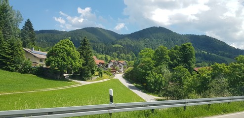 Kloster Etthal und Umgebung, Landschaftsbild