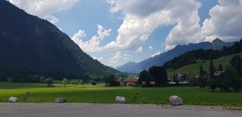Kloster Etthal und Umgebung, Landschaftsbild