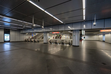 Metro station in Vienna