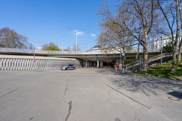 Obraz premium Karlsplatz square in Vienna, Austria