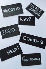 Concept 2020 wallpaper on white background