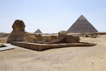 
Pyramids and Sphinx in Egypt