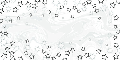Abstract marble background with stars.