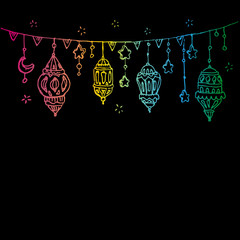Ramadan kareem vector illustration	