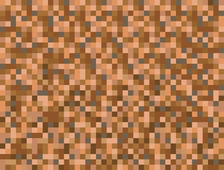 Abstract square pixel mosaic background illustration. Grass and ground wallpaper. Vector. Border. Frame. Background.
