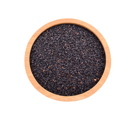 Sesame seeds isolated on a white background