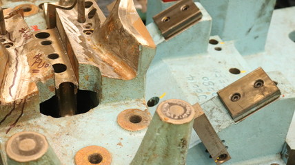 Acero abstracto industrial